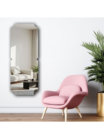 Evila Lustro ścienne w kolorze czarnym - 52 x 135 cm