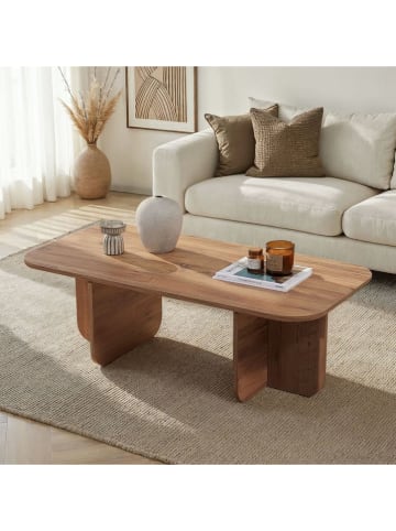 Evila Salontafel "Akira" bruin - (B)120 x (H)41 x (D)60 cm