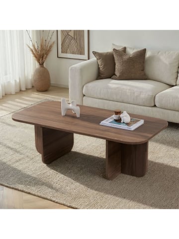 Evila Salontafel "Akira" bruin - (B)120 x (H)41 x (D)60 cm