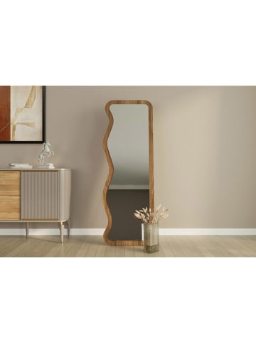 Evila Lustro "Asel" w kolorze brązowym - 50 x 160 cm