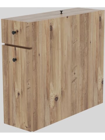 Evila Badkamerkast "Calencia" lichtbruin - (B)19 x (H)55 x (D)60 cm