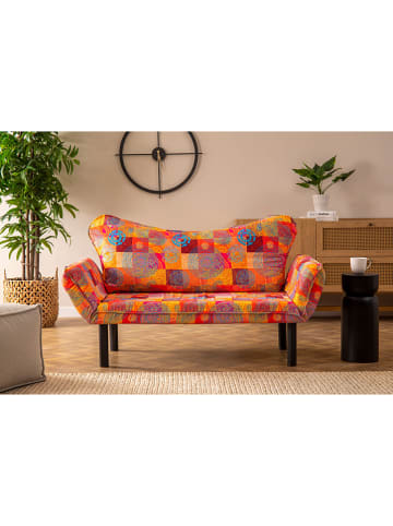 Evila Sofa ze wzorem z funkcją leżanki - 150 x 65 cm