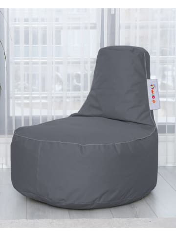 Evila Sitzsack "Eva" in Grau - (B)70 x (H)80 cm