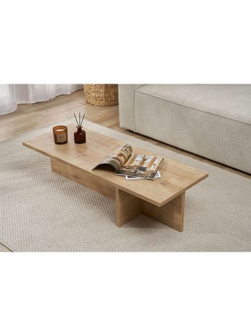 Evila Salontafel "Harbor" lichtbruin - (B)120 x (H)30 x (D)45 cm