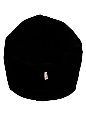Evila Worek w kolorze czarnym do siedzenia - Ø 100 cm