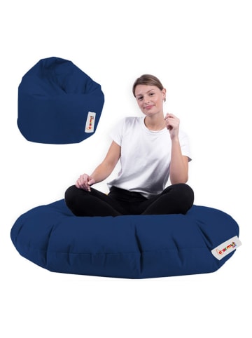 Evila Worek w kolorze granatowym do siedzenia - Ø 100 cm