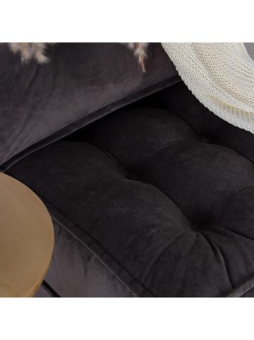 Evila Slaapbank "Mocca" antraciet - (B)65 x (H)78 x (D)78 cm