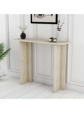 Evila Toaletka "Modena" w kolorze beżowym - 105 x 85 x 30 cm