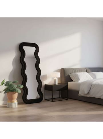 Evila Spiegel "Mundo" zwart - (B)65 x (H)170 cm