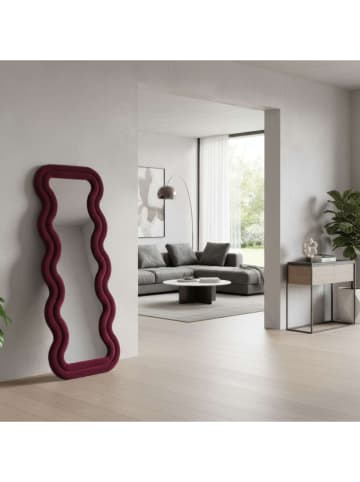 Evila Spiegel "Mundo" in Rot - (B)65 x (H)170 cm