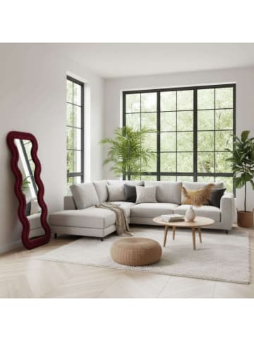 Evila Spiegel "Mundo" in Rot - (B)65 x (H)170 cm