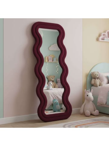 Evila Spiegel "Mundo" rood - (B)65 x (H)170 cm