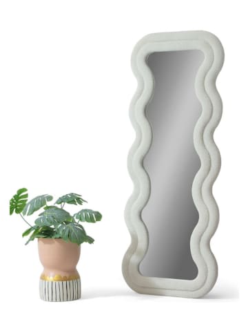 Evila Spiegel "Mundo" in Creme - (B)65 x (H)170 cm