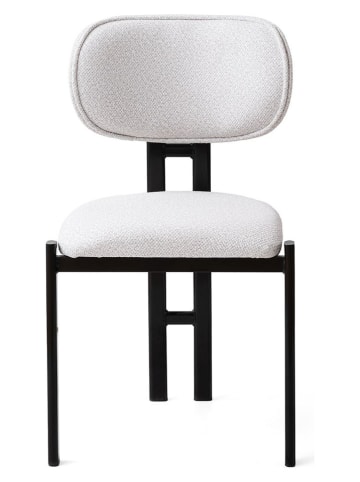 Evila 2er-Set: Esszimmerstühle "Muriz" in Weiß - (B)43 x (H)83 x (T)47,5 cm