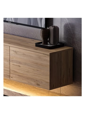 Evila TV-meubel naturel - (B)160 x (H)35 x (D)32 cm