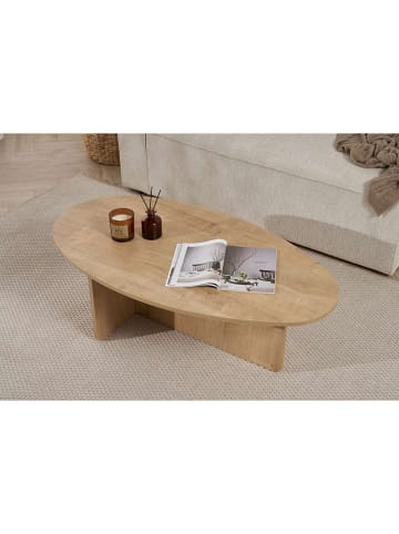 Evila Salontafel lichtbruin - (B)120 cm - (H)40 cm - (D)65 cm