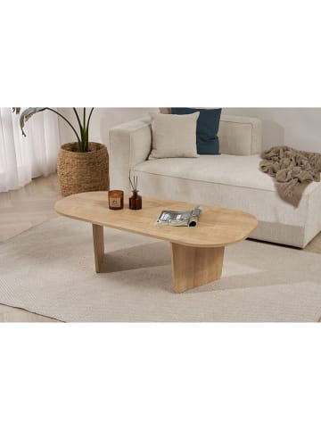 Evila Ława w kolorze jasnobrązowym - 130 x 40 x 65 cm