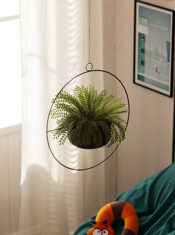 Evila Doniczka "Payanda" w kolorze czarnym - wys. 40 x Ø 17 cm