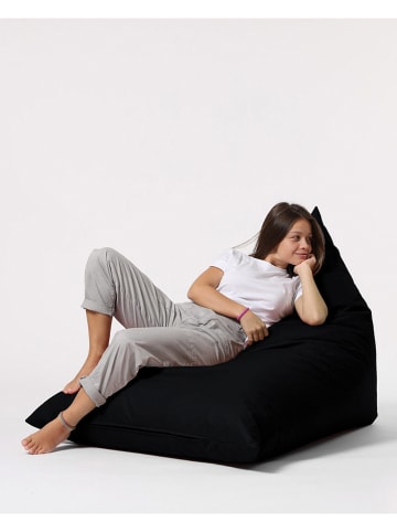 Evila Sitzsack in Schwarz - (B)145 cm