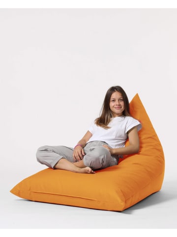 Evila Sitzsack "Pyramid" in Orange - (B)90 x (T)145 cm