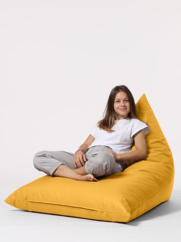 FLORIANE GARDEN Sitzsack "Pyramid" in Gelb - (B)90 x (T)145 cm