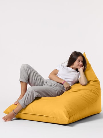 FLORIANE GARDEN Sitzsack "Pyramid" in Gelb - (B)90 x (T)145 cm