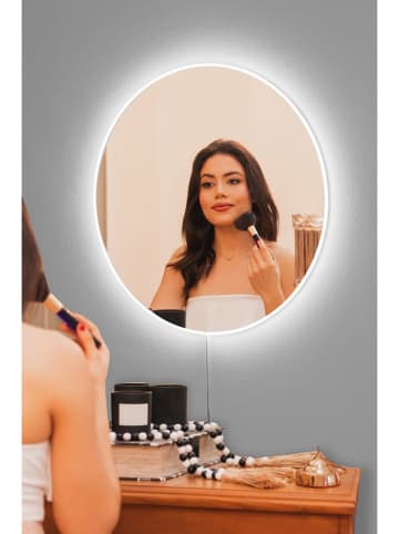 Evila Lustro LED w kolorze białym - Ø 40 cm