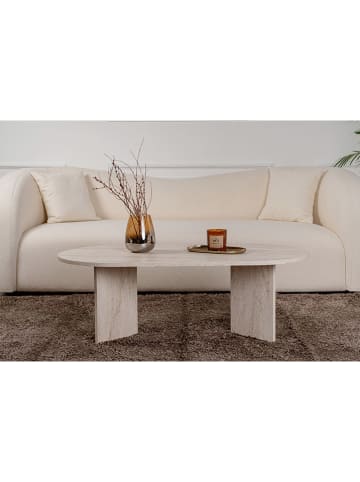 Evila Couchtisch ''Sable'' in Beige - (B)119 x (H)39,8 x (T)60 cm