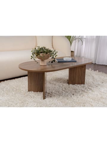 Evila Salontafel "Sable" bruin - (B)119 x (H)39,8 x (D)60 cm