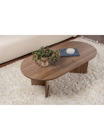 Evila Couchtisch ''Sable'' in Braun - (B)119 x (H)39,8 x (T)60 cm