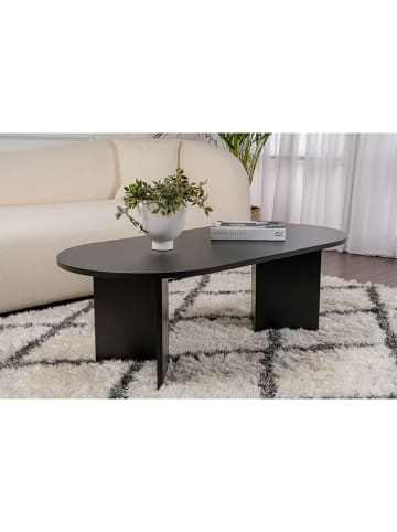 Evila Salontafel "Sable" zwart - (B)119 x (H)39,8 x (D)60 cm