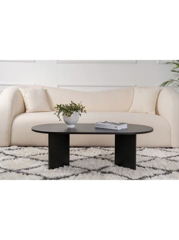 Evila Couchtisch ''Sable'' in Schwarz - (B)119 x (H)39,8 x (T)60 cm