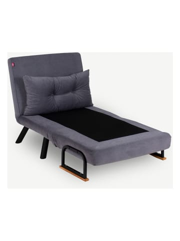 Evila Slaapbank "Sando" grijs - (B)60 x (H)78 x (D)78 cm