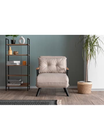 Evila Schlafsessel "Sandro" in Rosa - (B)78 x (H)69 x (T)50 cm