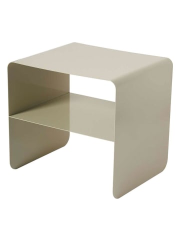 Evila Bijzettafel taupe - (B)56 x (H)52 x (D)45 cm