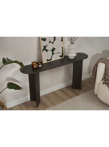 Evila Sideboard "Sira" zwart - (B)150 x (H)75 x (D)35 cm