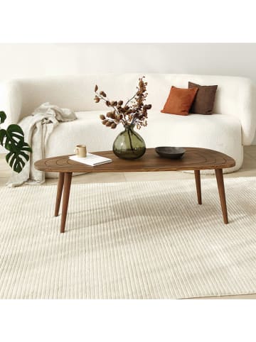 Evila Couchtisch "Sweet" in Walnuss - (B)115 x (H)38 x (T)50 cm