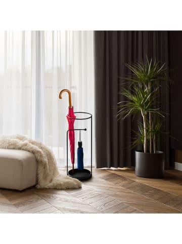 Evila Schirmständer in Schwarz - (H)60 cm