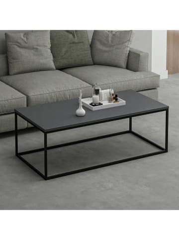 Evila Salontafel "Tiger" zwart - (B)120 x (H)42 x (D)60 cm