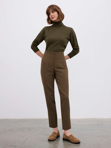 BGN Spodnie w kolorze brązowym