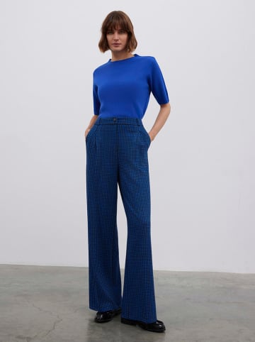 BGN Broek blauw/zwart