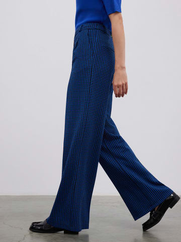 BGN Broek blauw/zwart