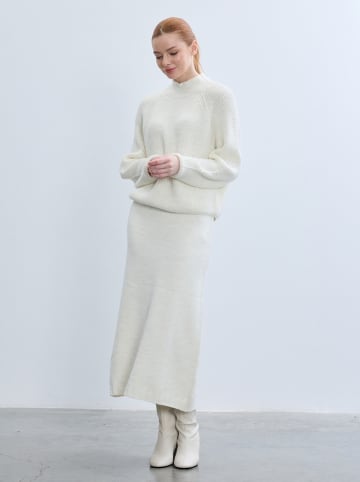 BGN Spódnica w kolorze białym