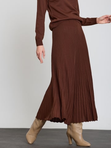 BGN Spódnica w kolorze brązowym