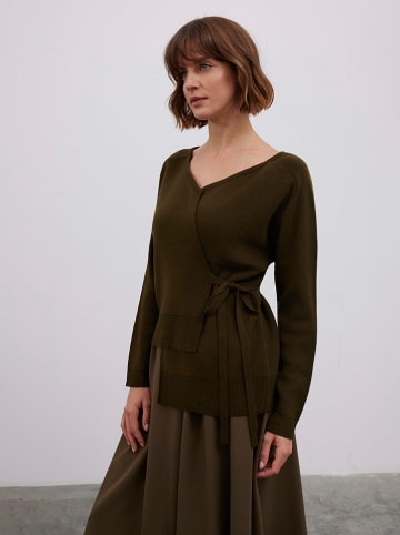 BGN Cardigan in Khaki