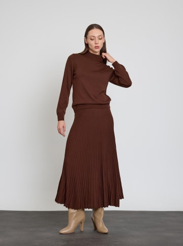 BGN Rollkragenpullover in Braun