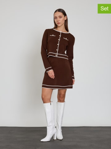 BGN 2-delige outfit bruin