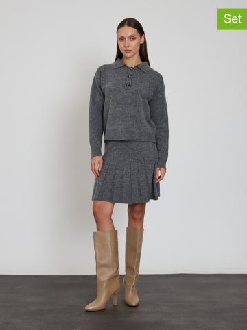 BGN 2-częściowy zestaw w kolorze szarym