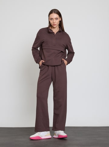 BGN Bluza w kolorze brązowym