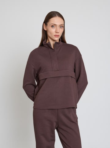 BGN Bluza w kolorze brązowym